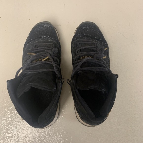 Air Jordan 11 852625-030 Retro Heiress Black Stingray (GS) 2017 US Sz 7.5Y - Picture 7 of 9